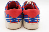 Tory Burch Blue & Red Sport Knit Golf Sneakers Size 7 M Eb0126pxde