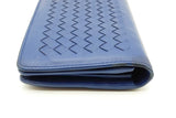Bottega Veneta Intrecciato Leather Wallet With Chain Eb0826pxzde