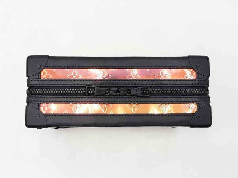 Louis Vuitton Soft Trunk In Iridescent Prism Monogram-embossed Pvc Fw0724lerxdu