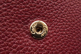 Cartier Panthere Graphique Burgundy Leather Wallet Eb1026wxzde