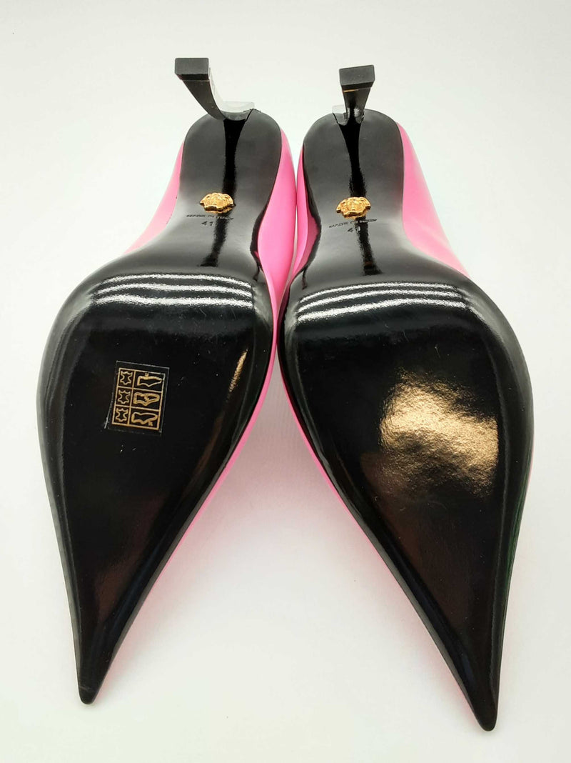 Versace Pin-point Pink Heels Size Eu 41 Do0125lxzde