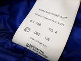 Moncler Agay Blue Quilted Puffer Jacket Size 4 Do0726lxzde
