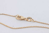0.55cttw Lab Grown Diamond Cross Pendant Necklace 14k Yellow Gold Eb0326rxzsa