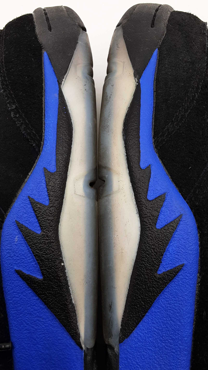 Nike Air Jordan 5 Retro "Racer Blue" Sneakers In Black Suede Size 10 Fw00625izdu
