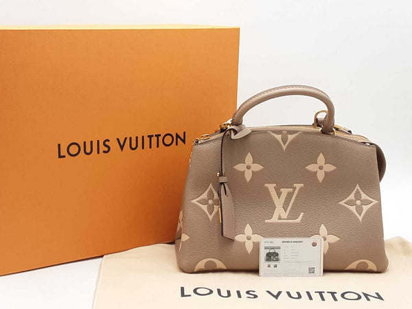Louis Vuitton M58916 Petit Palais Beige Handbag Aa0725lrzxsa
