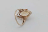 10k Yellow Gold Gemstone Ring 3 Grams Size 5.5 Eb0926rxsa