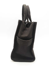 Marc Jacobs The Tote Bag Black Canvas Hand Bag Sd1025orsa