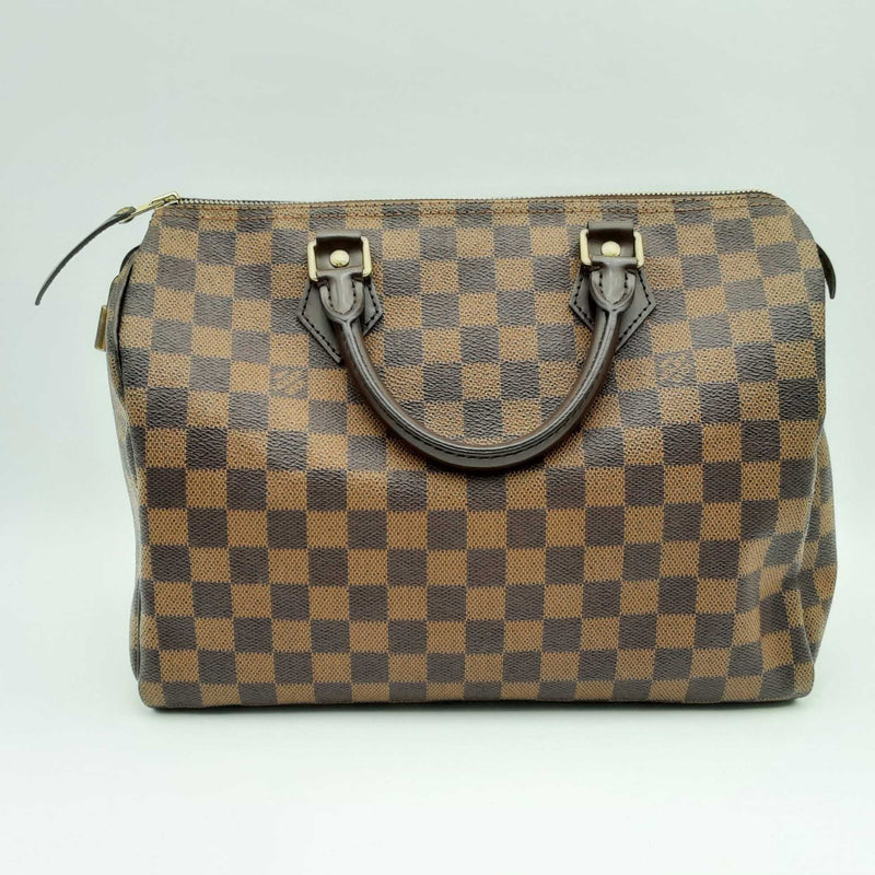 Louis Vuitton Damier Ebene Speedy 35 Hs0124rxzsa