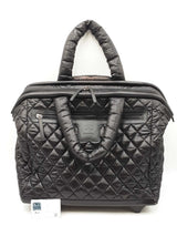 Chanel 2012 Cocoon Diamond Quilted Trolley In Black Sd0925ezxdu
