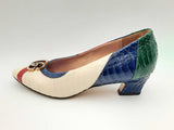 Gucci Crystal Gg Multicolor Snakeskin Pumps Size Eu 36 Fw1124lrxsa