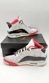 Nike Air Jordan 1 Md White Gym Red Black Sneakers Size 11 Ebrrsa 144010013834