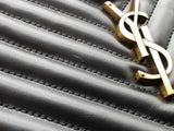 Ysl Yves Saint Laurent Lou Camera Black Leather Crossbody Bag Do0726cxzde