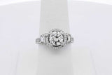 2.37cttw Diamond Ring In 18k White Gold 6.4 Grams Size 7.5 Eb0526rxxzsa