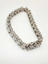 Platinum Lab Diamond Tennis Bracelet 7.5" 31.1G 27.3CTW LHLXZXZDE 144020009421