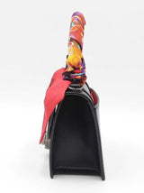 Christian Louboutin Mini Elisa Top Handle Bag In Black Leather Fw0926wrzdu