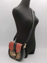 Coach Tatum Carryall Satchel Brown Handbag Aa1026rzsa
