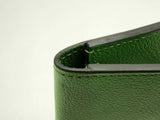 Hermès R.m.s. Card Holder In Green Evercolor Calfskin Fw0125oxzsa