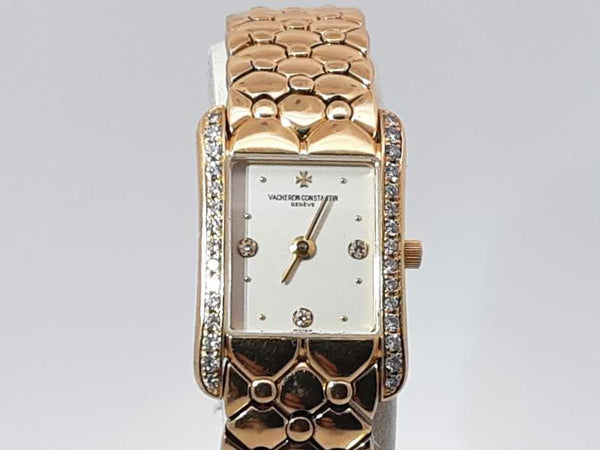 Vacheron Constantin 18k Yellow Gold Quartz Watch Sd0825srzxsa