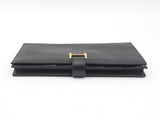 Hermès Bearn Long Wallet In Black Epsom Leather Fw0426ixzdu