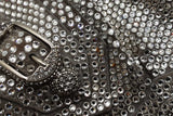 Balenciaga Le Cagole Rhinestone Embellished Shoulder Bag Eb0526rxzdu
