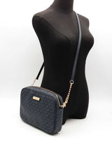 Michael Kors Jet Set Large Crossbody Blue Aa0926wzsa
