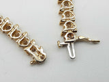 3.5 Cttw Diamonds 14k Yellow Gold 18.7g Tennis Bracelet 6.5 In Do0725llwxde