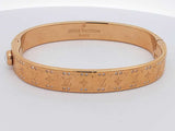 Louis Vuitton Rigid Nanogram Bracelet 7 In Aa0626lrzsa