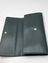 Celine Lambskin Emerald Green Wallet Eb1124lxzdu