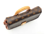 Louis Vuitton Eden Mm Bag In Monogram Coated Canvas & Camel Leather Fw0926rzxdu
