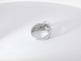 .35 Diamonds 14k White Gold 14k 5.5 Grams Ring Size 7 Sd0625oorsa