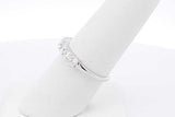 0.91cttw Lab Grown Diamond Ring 14k White Gold 1.6 Grams Size 6.75 Eb0826prxsa
