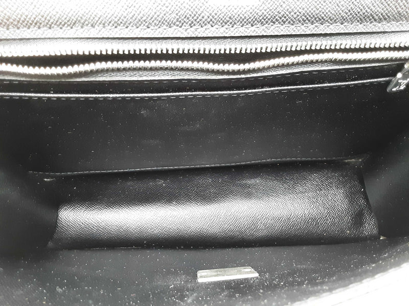 Louis Vuitton Taiga Selenga Black Clutch Bag Sd0925orzde