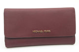 Michael Kors Merlot Jet Set Trifold Wallet Eb1125orde