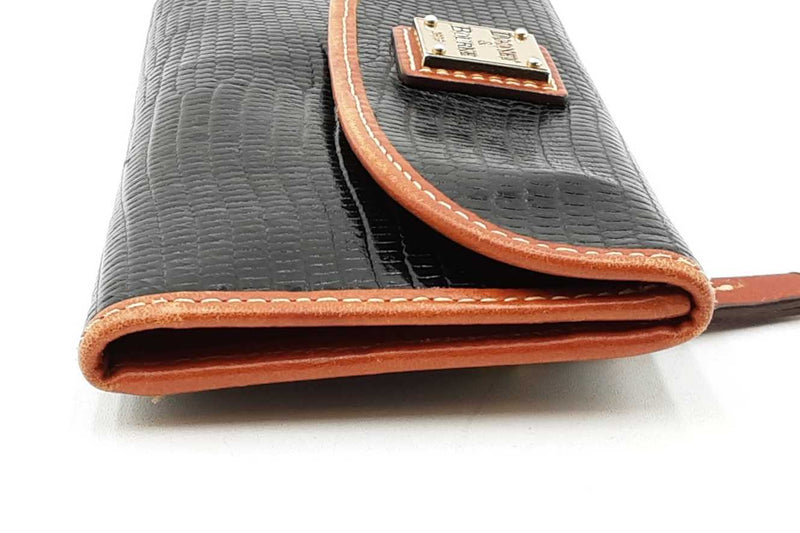 Dooney & Bourke Lizard Embossed Continental Clutch Wallet Eb1125lrdu