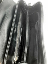 Yves Saint Laurent Quilted Black Leather Toy Loulou Crossbody Bag Eb0125ixzsa