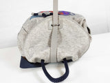 Alexander Mcqueen Multicolored Skull Gray Canvas Backpack Sd0925wrzde