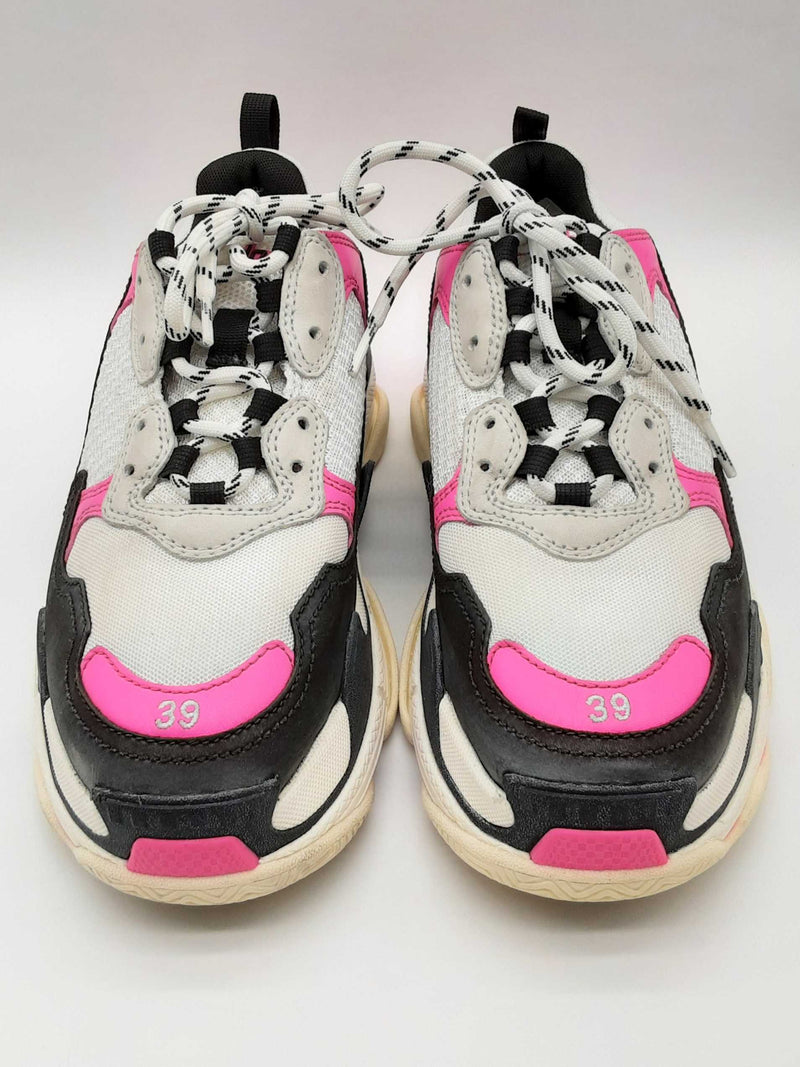 Balenciaga 525039 W09o6 5671 Triple S Rose Pink Shoes Size Us 9w Do0924loxde