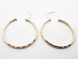 14k Yellow Gold Faceted Hoop Earrings 7.9 Grams Fw0326rzxdu