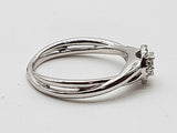 0.24 Cttw Natural Diamonds 14k White Gold 4.1g Ring Size 7.5 Do0626wxzde
