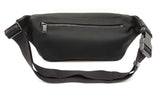 Ysl Saint Laurent Black Leather Trimmed Canvas Belt Bag Sd0925wizdu