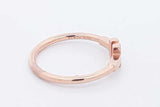 Tiffany &. Co. 18k Rose Gold T Square Ring 3.7 Grams Size 9.5 Eb0425wrxsa
