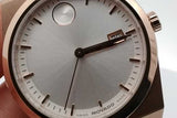 Movado Bold Quartz 35mm Rose Gold Tone Stainless Steel Watch Eb1026lrxsa