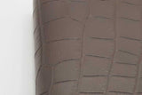 Yves Saint Laurent Grey Crocodile Embossed Leather Flap Wallet Eb0526lpxsa