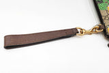 Gucci Bengal Tiger Wristlet Pouch In Gg Supreme Coated Canvas Fw0126oxzdu