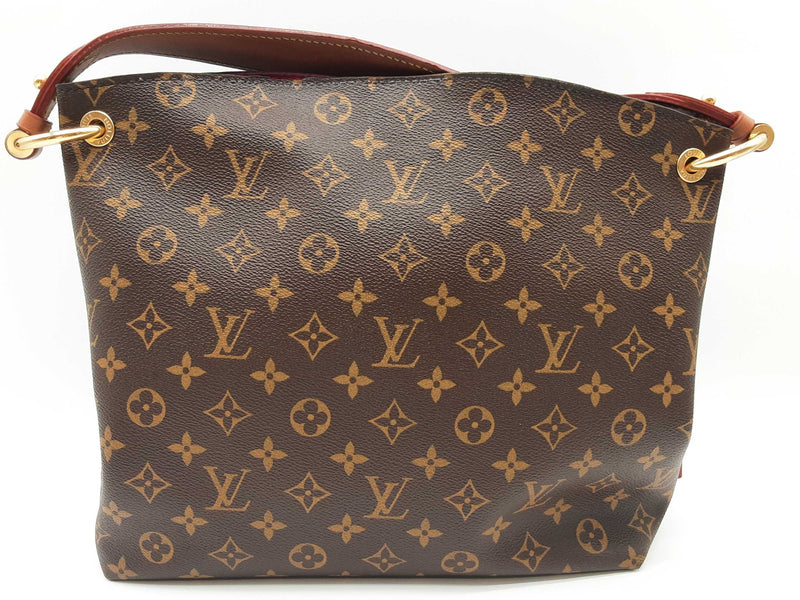 Louis Vuitton Graceful Brown Monogram Coated Canvas Tote Bag Do0525lxzxde