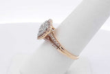 0.33cttw Diamond 10k Yellow Gold Ring 3.4 Grams Size 7 Eb0526lexsa