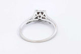 Approx. 0.14ctw Diamond Ring In 10k White Gold 1.9 Grams Size 6 Eb0125lxzsa