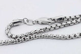 14k Yellow Gold Box Chain Necklace 5.4 Grams 18 Inch Eb0726wpxsa