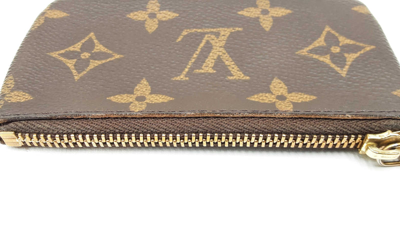 Louis Vuitton Pochette Clés Key Pouch In Monogram Coated Canvas Fw0925lordu