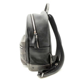 Mcm Leather Visetos Canvas Backpack Hs0824orxsa